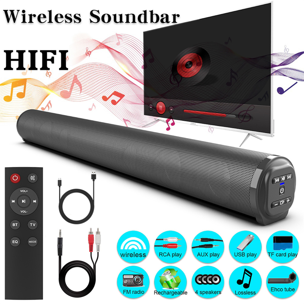 Home Cinema Speaker System - サウンドバー TV サウンドシステム Bluetooth スピーカー ワイヤレス