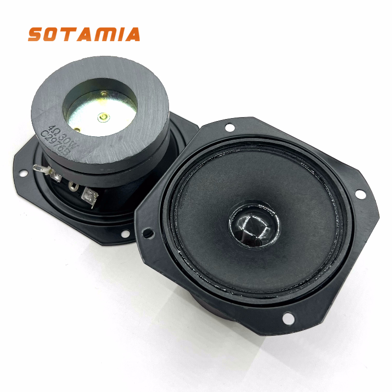 Home Cinema Speaker System - SOTAMIA 2 個 3 インチツイーター 4