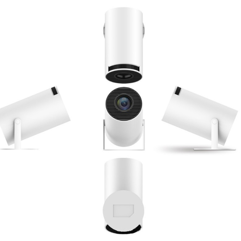 Video Home Cinema - コンパクトで持ち運び可能なHDホームプロジェクター、Android 11システム搭載の小型ホームシアター用ビデオプロジェクター