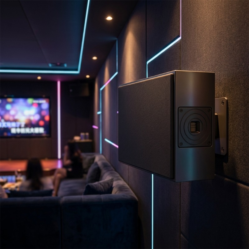 Home Cinema Speaker System - プロ仕様スピーカー ホームシアター 160ワットオーディオシステム - 映画館/会議室/ステージ/KTV吊り下げスピーカーに最適 -