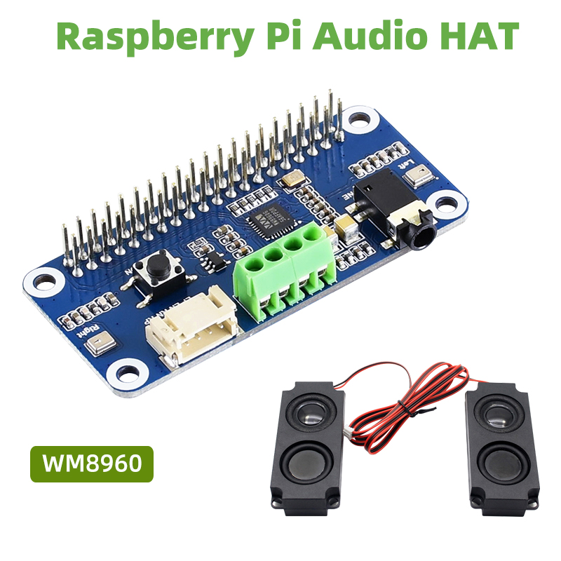 Surround Sound Decoder - Raspberry Pi Hi-Fiサウンドカード,wm8960,ステレオエンコード,デコード,再生,レコードドライブ,pi 5,4b,1b,1b,zero,2 w
