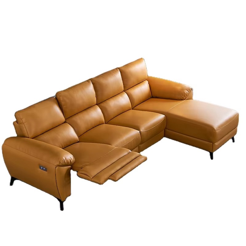 Home Cinema Design - 新型モダンデザイン電動USB充電式ホームシアターシートレジャーリクライニング機能付きソファ