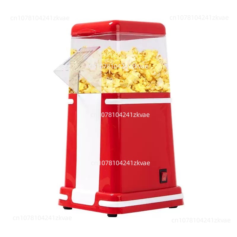 Popcorn Machine Home - レトロなコカ・コーラ風ポップコーンメーカー - 家庭用映画鑑賞のためのスナックメーカー、家族の映画の夜に、子供へのプレゼントに最適