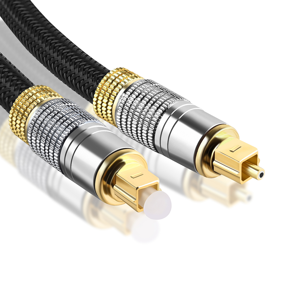 Home Cinema Onkyo 5.1 - デジタル光オーディオケーブル Toslink 同軸 SPDIF ドルビー 7.1