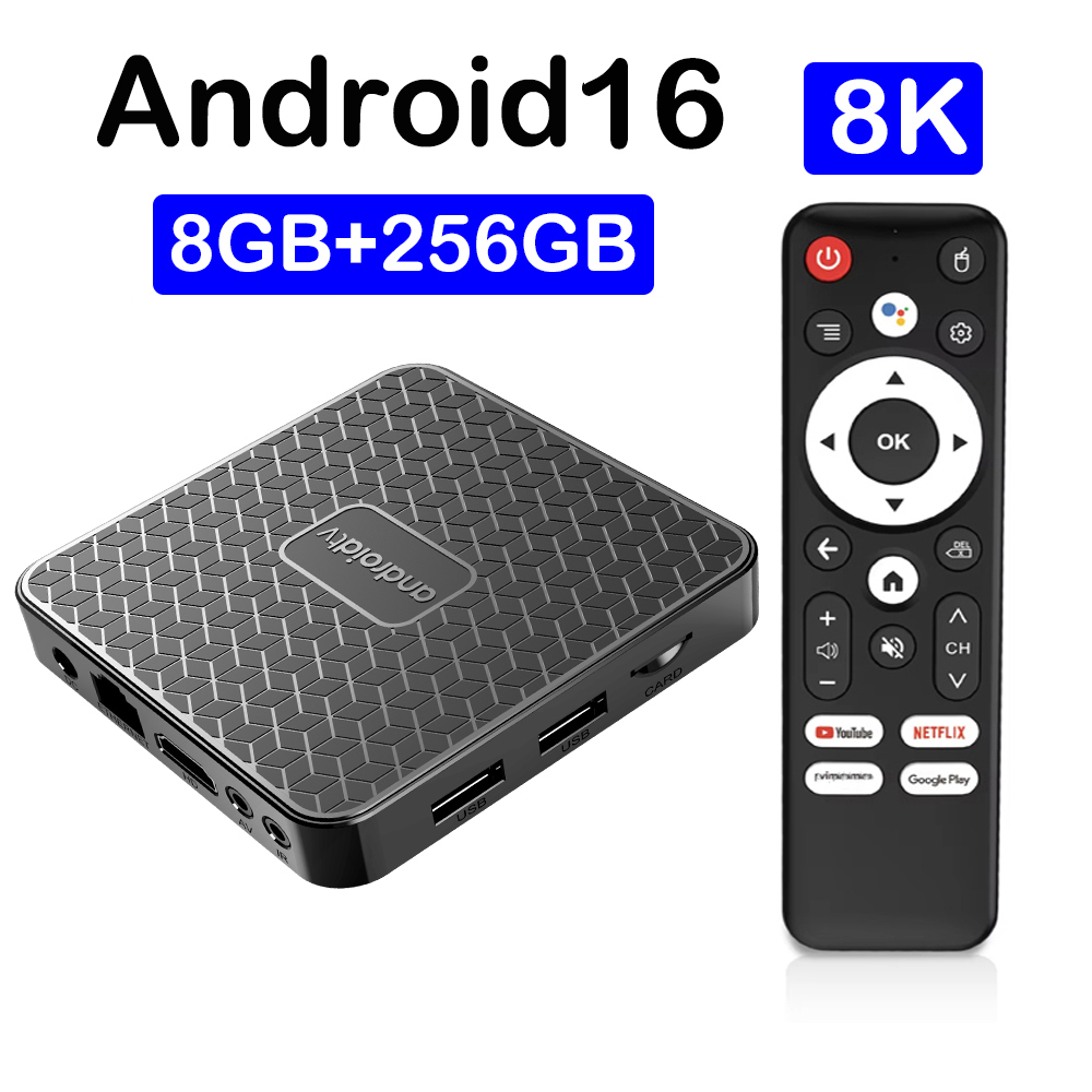 Home Cinema Kit - スマートホームシアター T8S 8K Android 16 スマートTVボックス