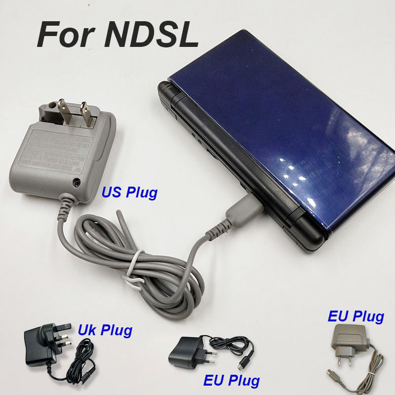 Home Cinema Kit - 1セット 米国/英国/EUプラグ対応 家庭用/旅行用壁掛け充電器 電源アダプター DS Lite/NDSLゲーム機用