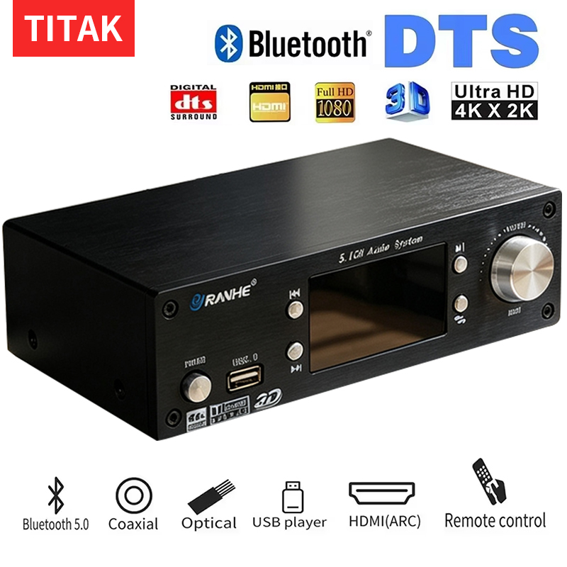 Surround Sound Decoder - デジタル 5.1 チャンネル オーディオ システム デコーダー