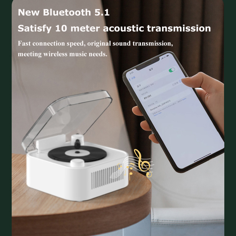 レトロなデザインのBluetoothスピーカー,Hifi,m - Home Cinema Bluetooth 5.1 のレビューと価格