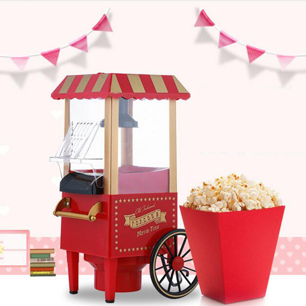 電気ポップコーンマシン。レトロなデザインで、自宅で手軽に、お - Popcorn Machine Home のレビューと価格