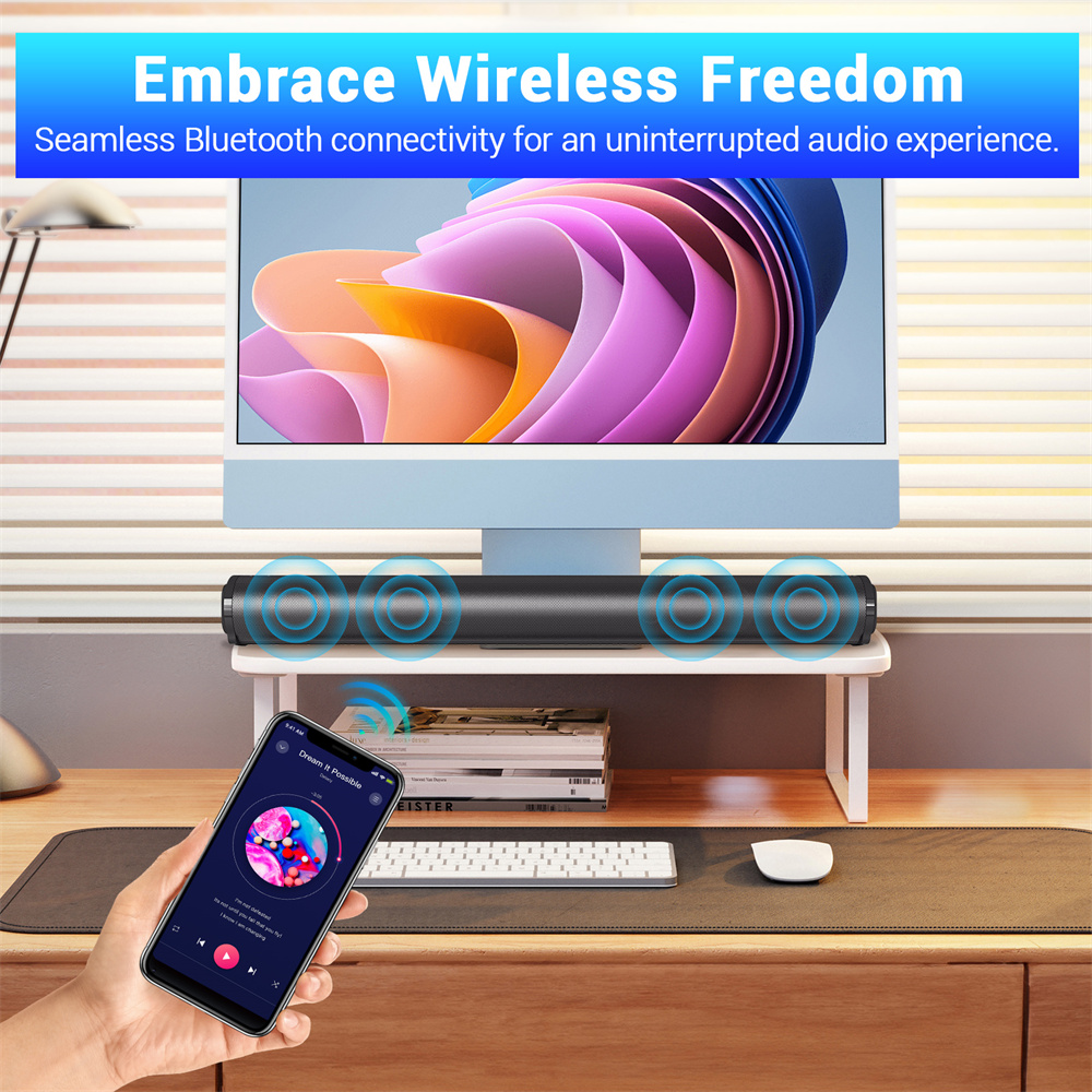 サウンドバー TV サウンドシステム Bluetooth ス - Home Cinema Speaker System のレビューと価格