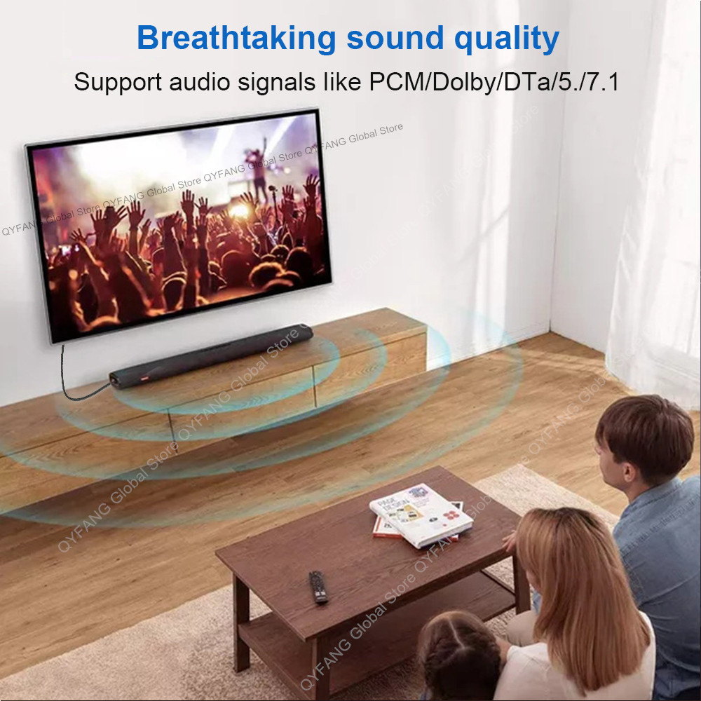 Toslink-光デジタルオーディオケーブル,spdif同軸 - Home Cinema Onkyo 5.1 のレビューと価格