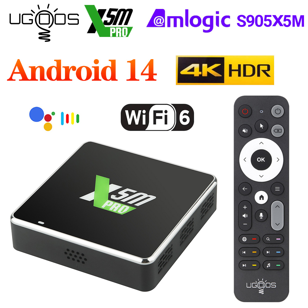 UGOOS X5M Pro Amlogic S905X5M  - Home Cinema Google のレビューと価格