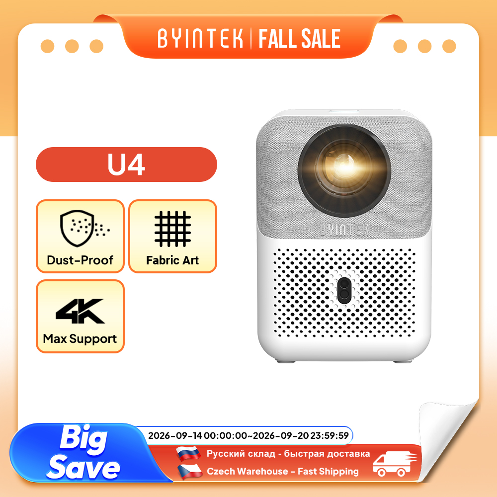 BYINTEK フルHDミニプロジェクター U4 LOVE  - Video Home Cinema のレビューと価格