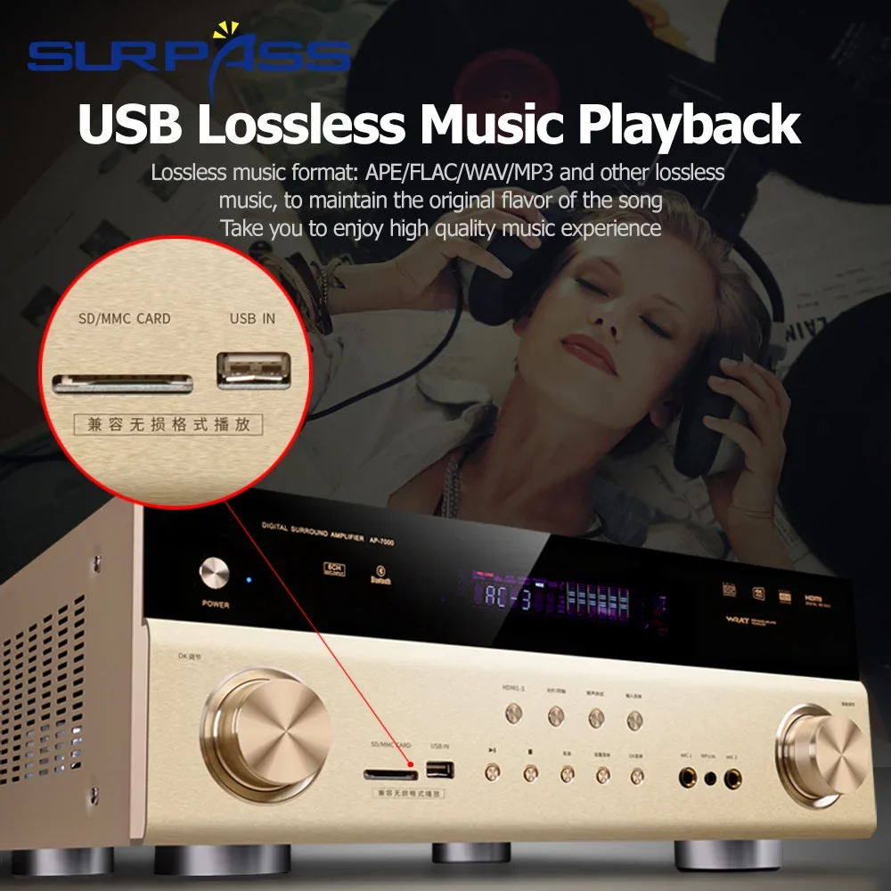 ホームシアターオーディオアンプ,6チャンネル,Bluetoo - Home Cinema Onkyo 5.1 のレビューと価格