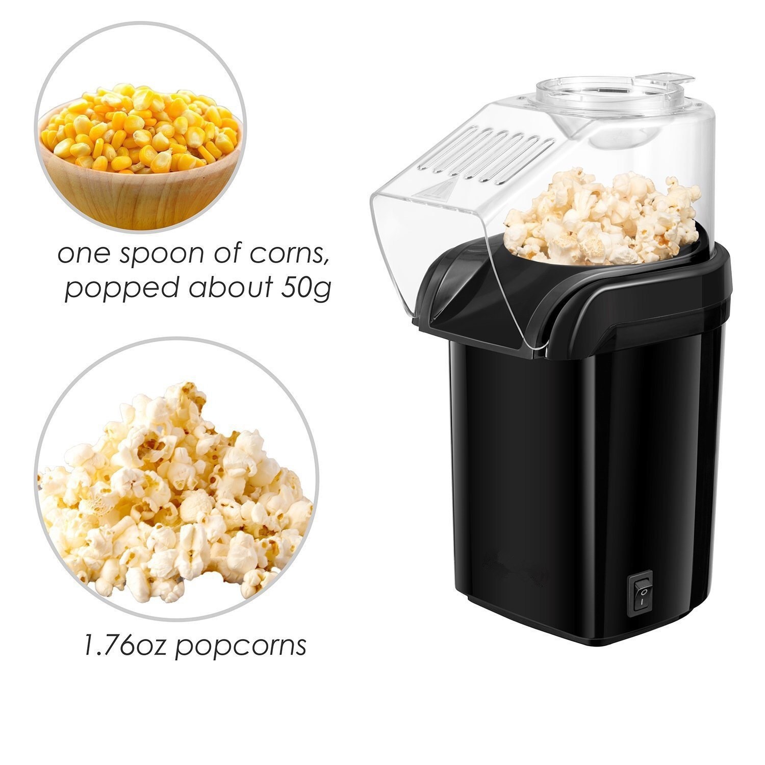 操作が簡単で、家庭用として最適な小型ポップコーン製造機。 - Popcorn Machine Home のレビューと価格