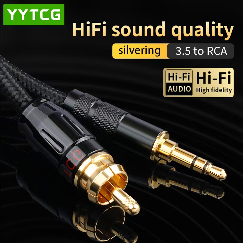YYTCG SPDIF同軸ケーブル HIFI 3.5mm t - Home Cinema Installation のレビューと価格