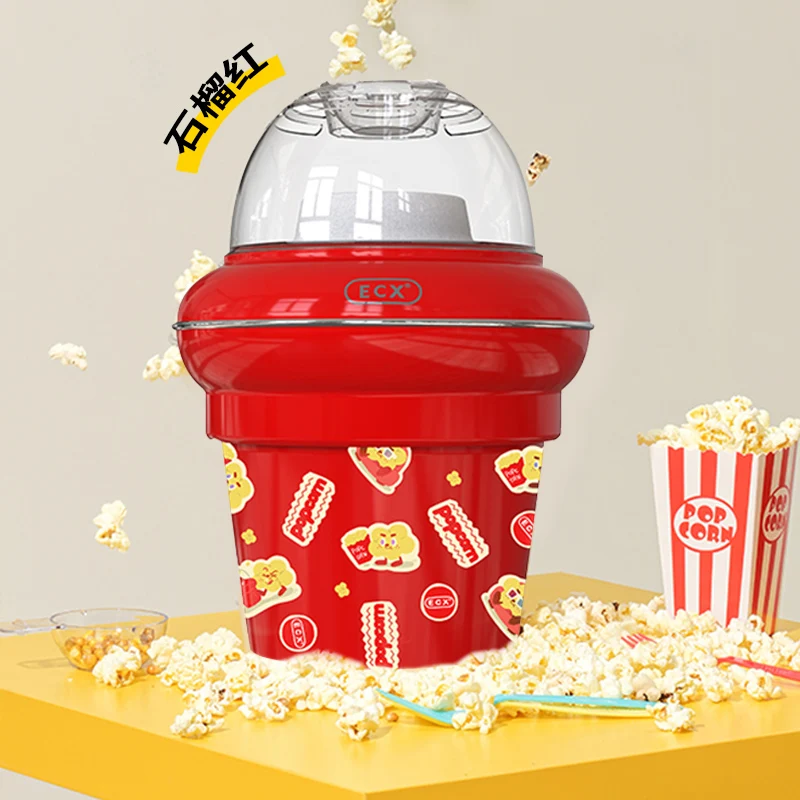 220V ECX 自動ポップコーンメーカー小型電気コーンポッ - Popcorn Machine Home のレビューと価格