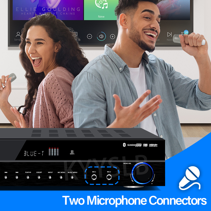 900Wブルートゥースアンプオーディオハイパワー業務用カラオ - Home Cinema Onkyo 5.1 のレビューと価格
