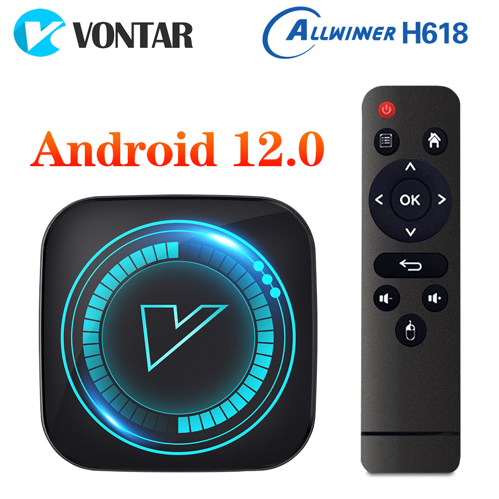 Vontar h618スマートテレビボックスアンドロイド12 - Home Cinema Google のレビューと価格