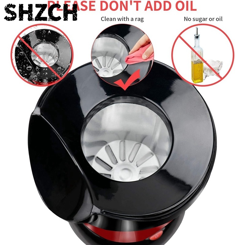 1200W 熱風ポップコーンマシン自動ポップコーンマシン家庭 - Popcorn Machine Home のレビューと価格