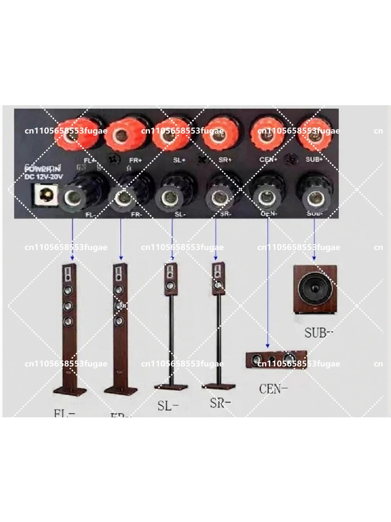 5.1チャンネルHDMIオーディオデコーダー、USB、光ファ - Surround Sound Decoder のレビューと価格