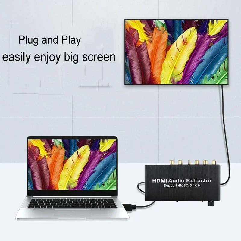 4K 3D 5.1チャンネル 5.1CHオーディオ抽出デコー - Surround Sound Decoder のレビューと価格