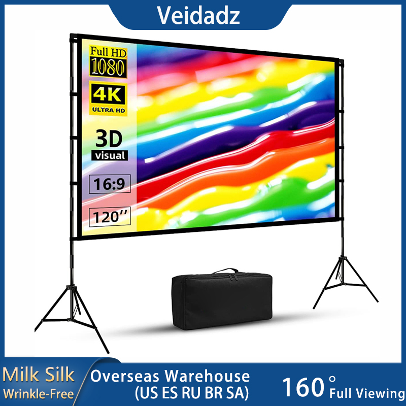 Veidadz-ソフトホワイトプロジェクタースクリーン,60 - Projector Carrying Bag のレビューと価格