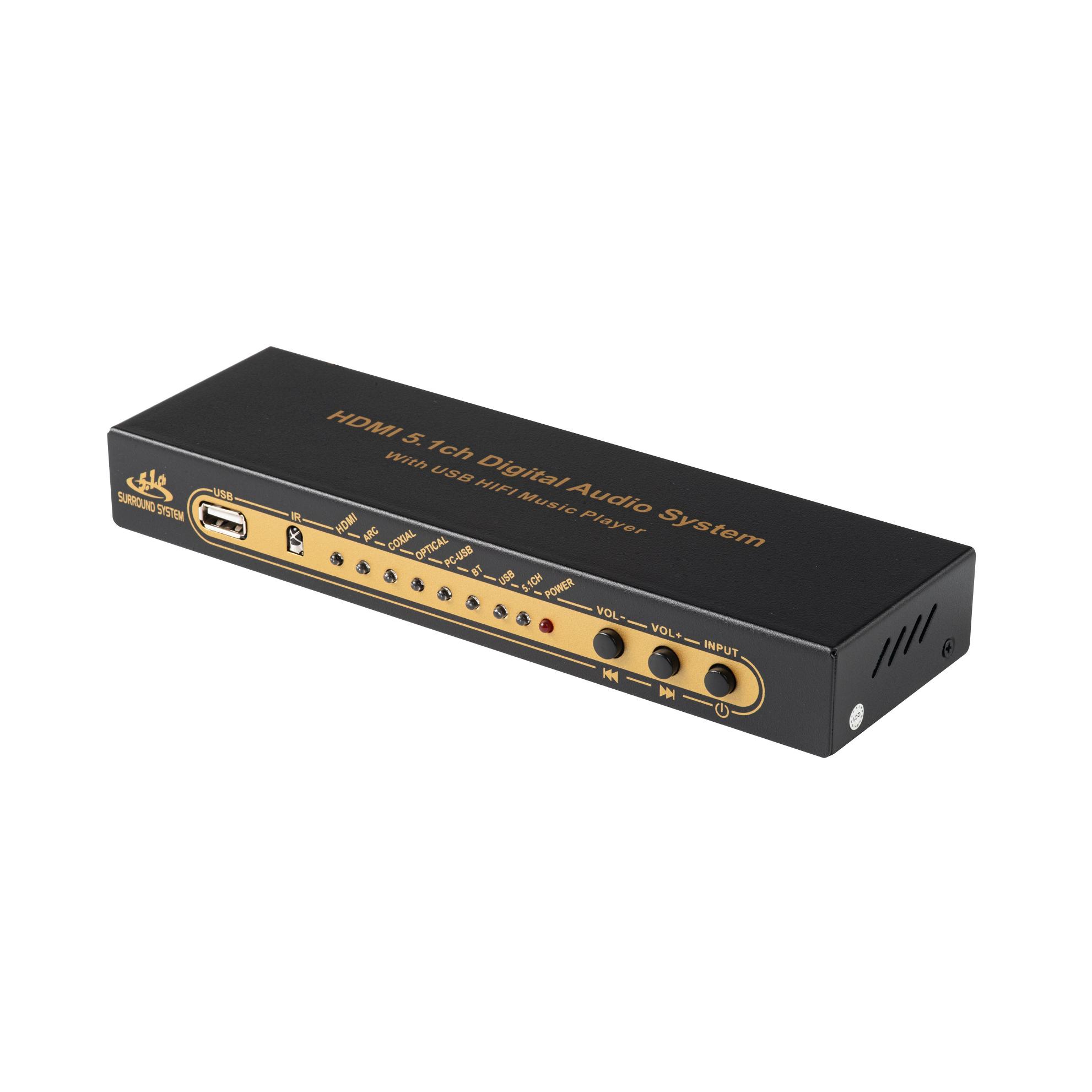 dts ac3 5.1 オーディオデコーダーコンバーター H - Surround Sound Decoder のレビューと価格