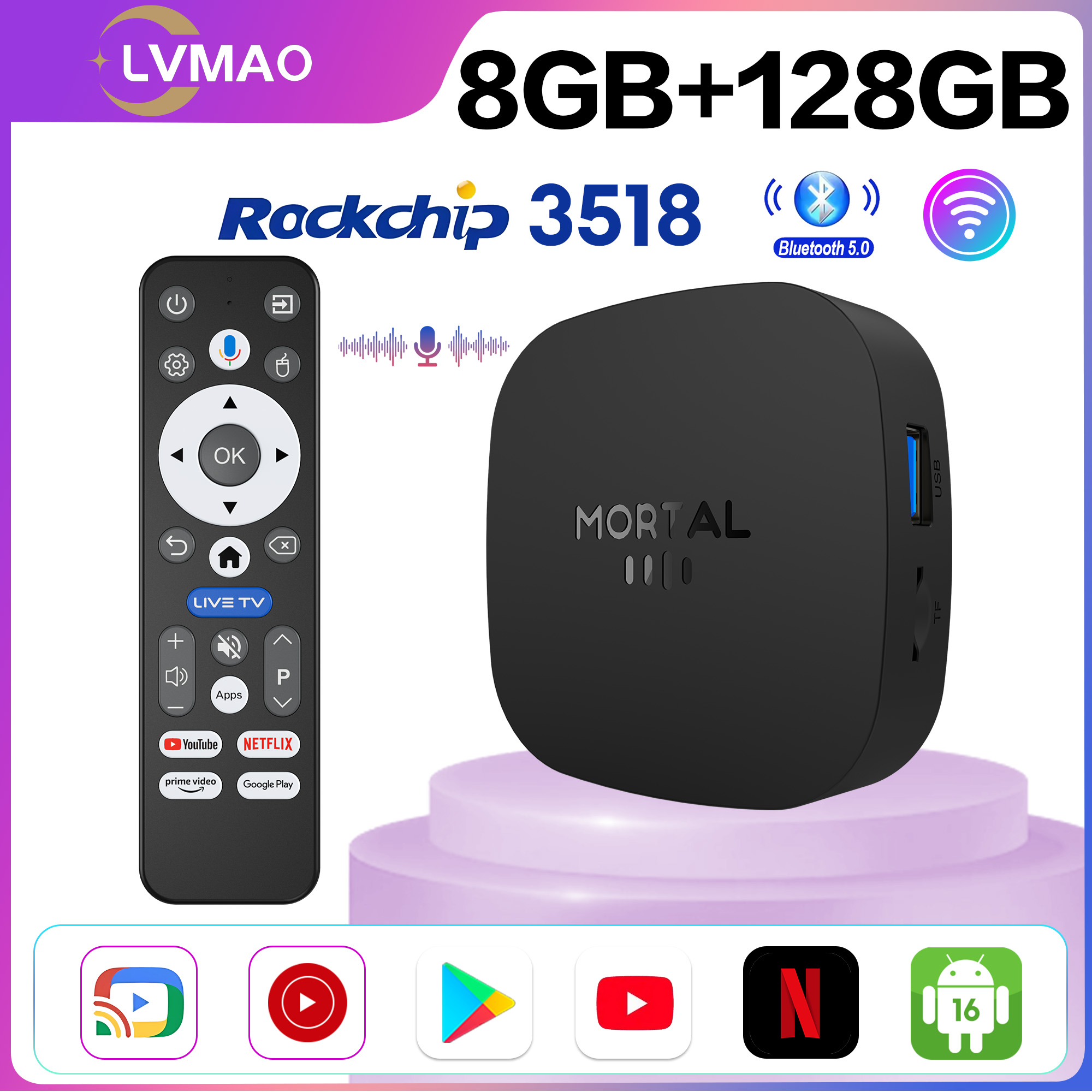 2026年発売の新型TVボックス T1+ RK3518 スマ - Home Cinema Google のレビューと価格