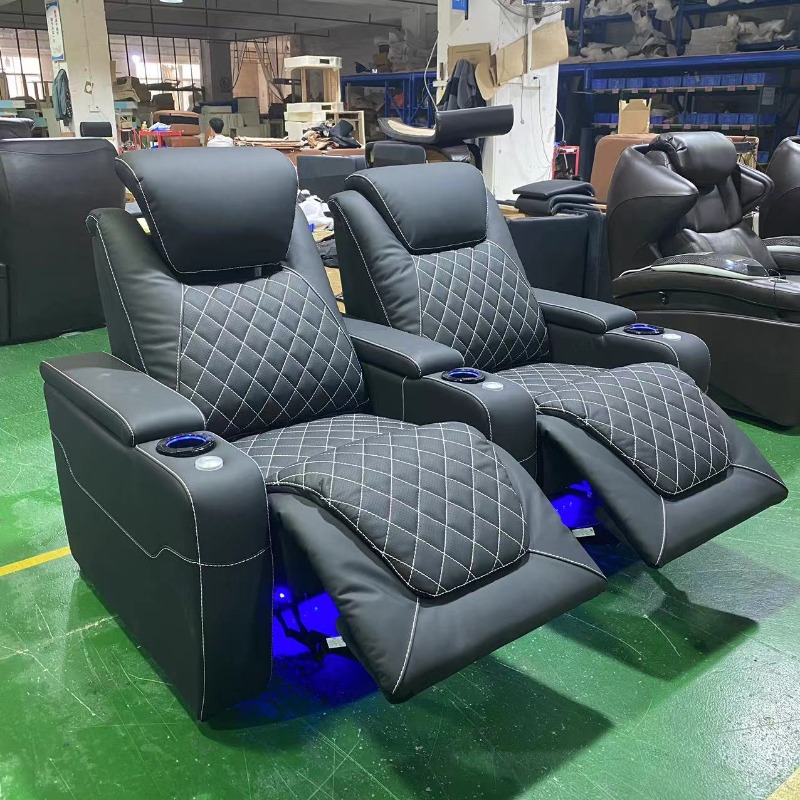 ホームデザインのヴィラ映画館用シート、シアター家具、本革ダイ - Home Cinema Design のレビューと価格
